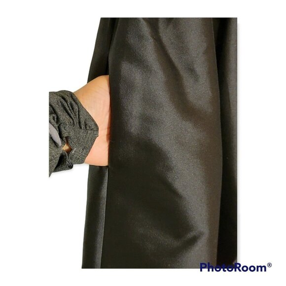 Lisa Perry Black And Pink A Line Cocktail Dress Size 2 - Picture 4 of 6